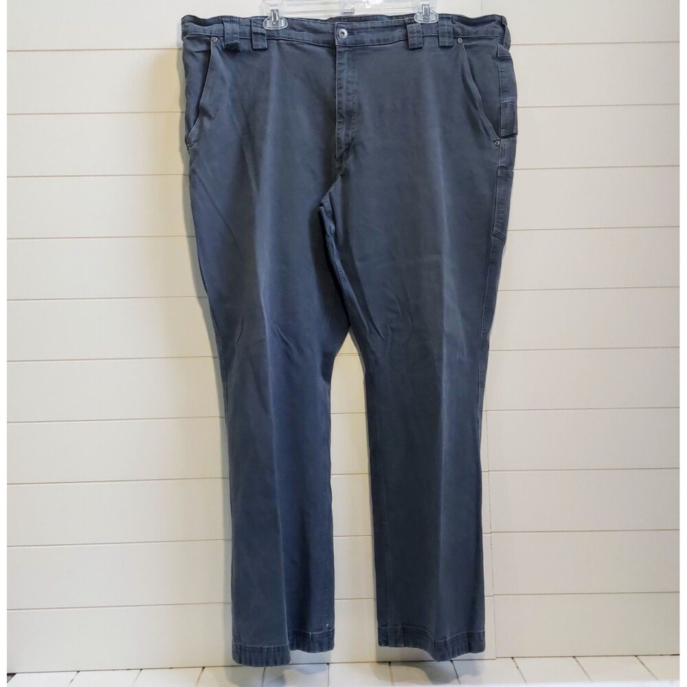 Duluth Trading DuluthFlex Mens 46x30.5 Fire Hose Carpenter Relaxed Pant FLAW